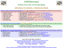 Tablet Screenshot of gthelectronics.com